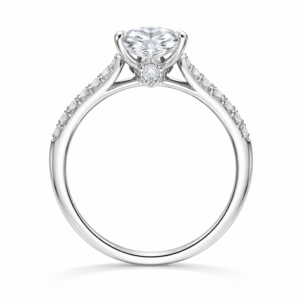 Aurevella Zenith Halo Ring - Image 3