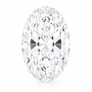 Oval Étoile Lab based Diamond 1ct colour D VVS1 IGI Certified