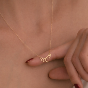 Serenelle Lotus Glow Necklace