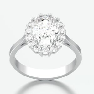 Aurielle Radiance Halo Ring