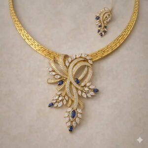 Aurevella Veloura Leaf Cascade Set