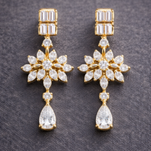 Aurevella Florielle Drop Earrings