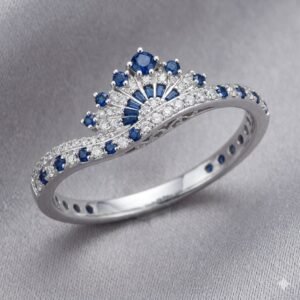 Aurevella Celestara Crown Bracelet