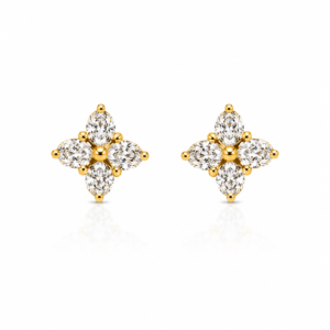 The Marquise Petal Studs